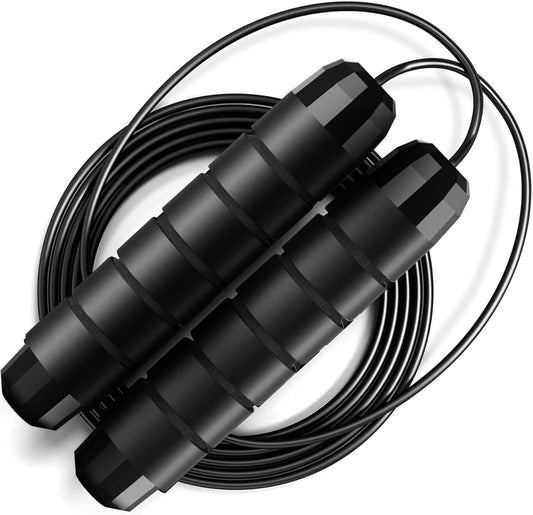 Jump Rope Tangle-Free Rapid Speed Skipping Rope for Gym, Fitness and Home Exercise