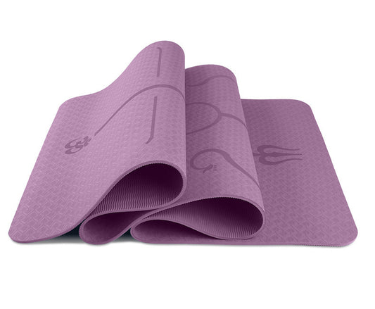 8mm Extra Thick Yoga Mat for Women Men Kids, Extra Thick Yoga Mat Non Slip, 1830 x 800 TPE Yoga Mats, Workout Mat with Carrying Bag for Yoga, Pilates and Floor Exercises